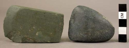 4 polished stone celts