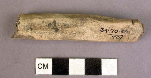 Fragment of antler awl