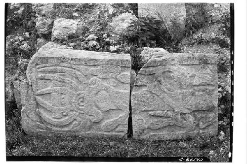 Platform of the Skulls. Sculpture.