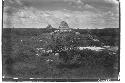 Caracol from Monjas, Castillo in distant background to left.