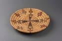 Basket, coiled plaque