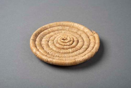 Coiled basket plaque