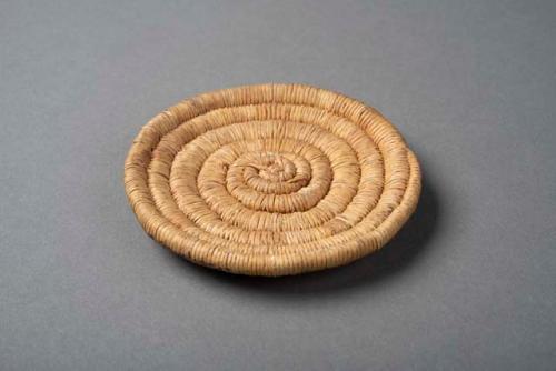 Coiled basket plaque