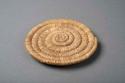 Coiled basket plaque