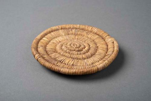 Coiled basket plaque