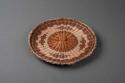 Wicker basket tray