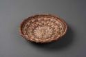 Wicker basket tray