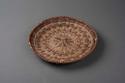 Wicker basket tray