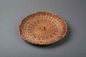 Wicker basket tray