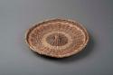 Wicker basket tray