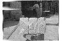 Sculptured stones from fill in Temple of Chac Mool