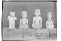 Stone figures from Caracol and W. Annex.