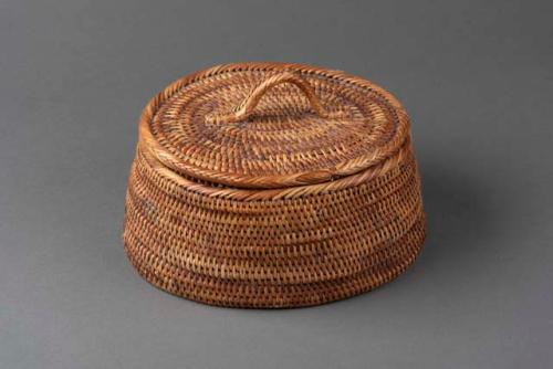 Basket - using Siwai coil technique modelled after European form