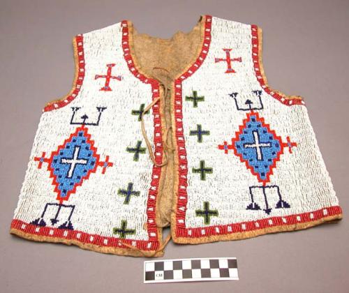 Boy's beaded vest