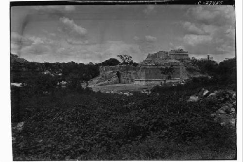 Temple of Wall Panels looking northeast