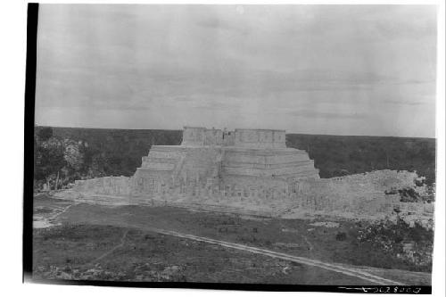 T. of Warriors, closer view, at close of 1928 field season.