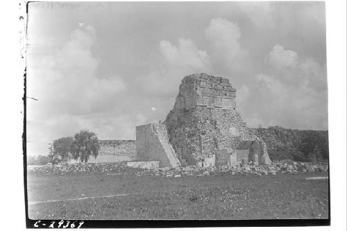 Temple of the Jaguars, from SE.