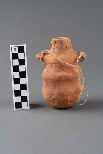 Terracotta object, one of a group of two