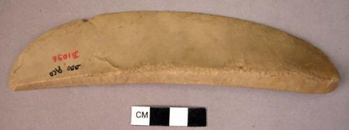 Blade, flint, 7 inches long