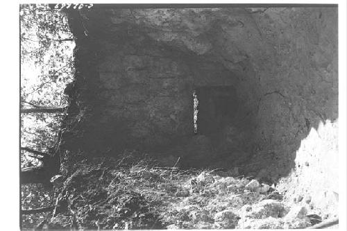 T-House E. of Thompson's Temple, 3-E-3, W. doorway. Feb. 11th.