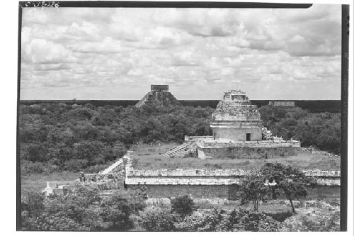 Caracol from top of Monjas.