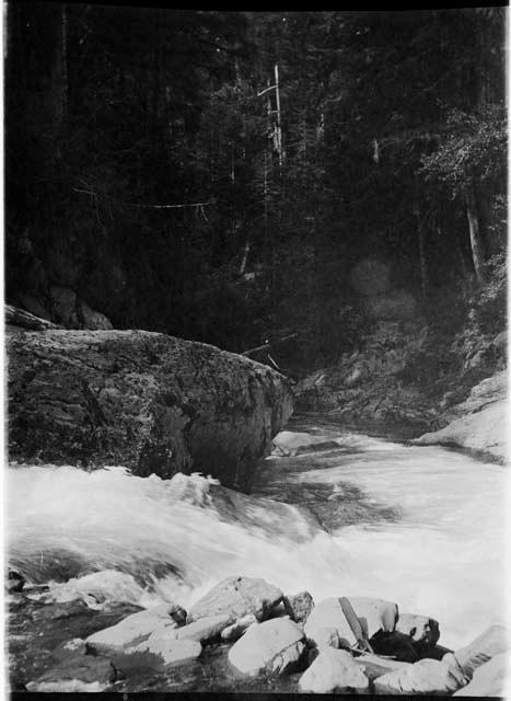 Quinault River at crossing