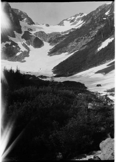 Elwha pass at sunrise