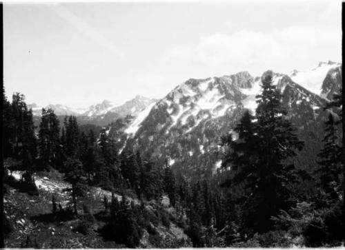 View from shoulder of Mount Seattle