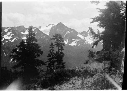 View from shoulder of Mount Seattle