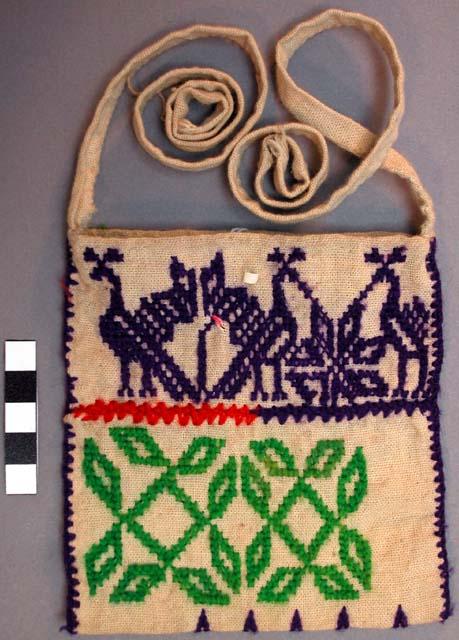 Embroidered wallet