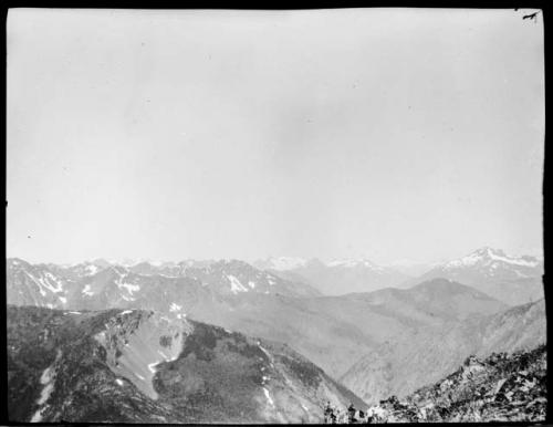 Landscape near the head of the Pasayten River