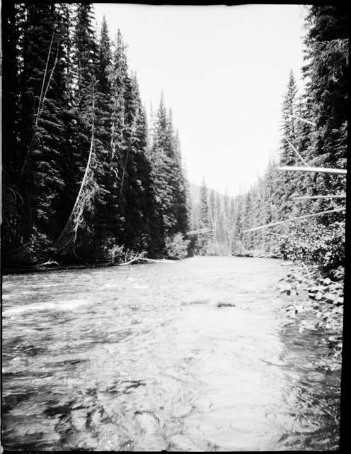 Pasayten River at Canadian border