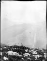 Takakkaw Falls, distant view