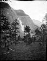 Waterfall near Emerald Lake