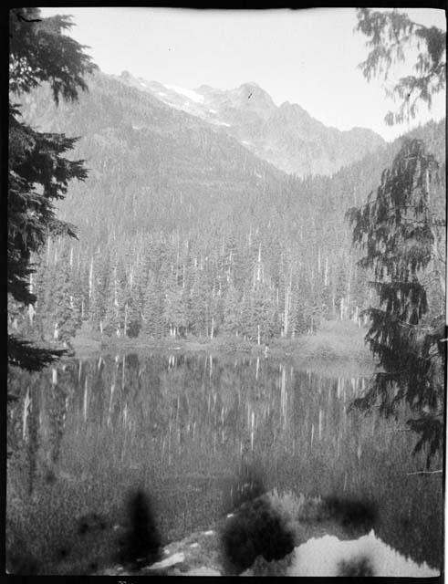 Mount Seattle, view from Twin Lake camp