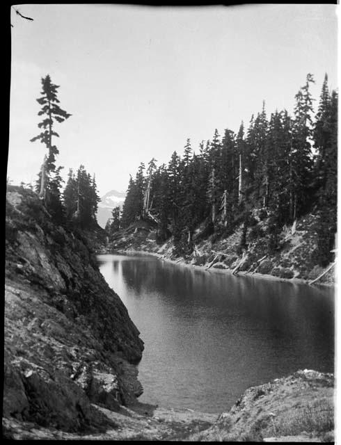 Snow Lake, with Mount Olympus in the background