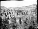 Cliff dwelling, distant view