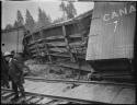 Canadian Pacific Railway freight train wreck