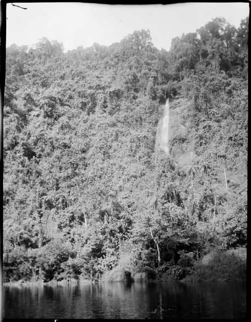 Waterfall along the Navua River