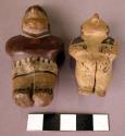 Pottery figurine ( one of a set cf. 2924-30)