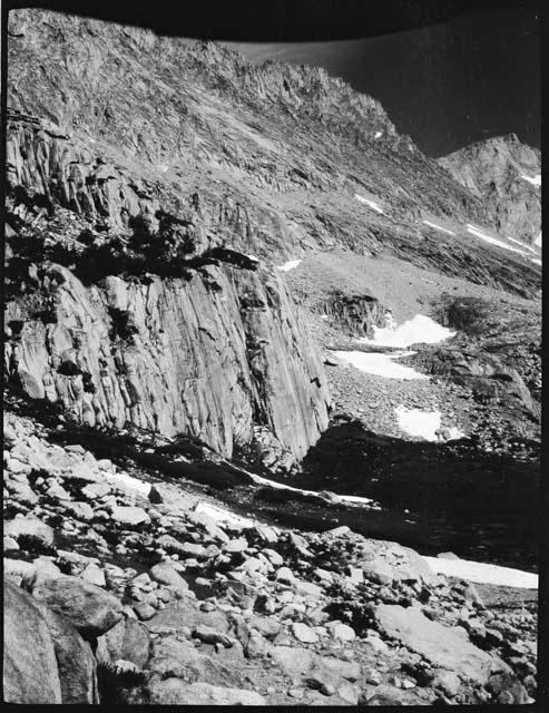 Lake and mountain