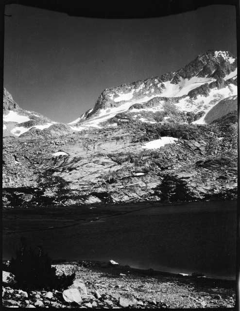 Lake and mountain