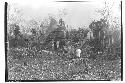 Felling of bush at Temple of Two Lintels but before excavation