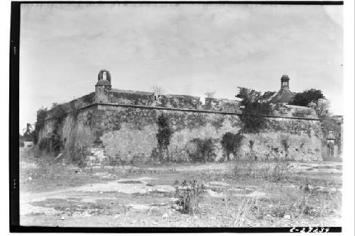 Ancient stone wall