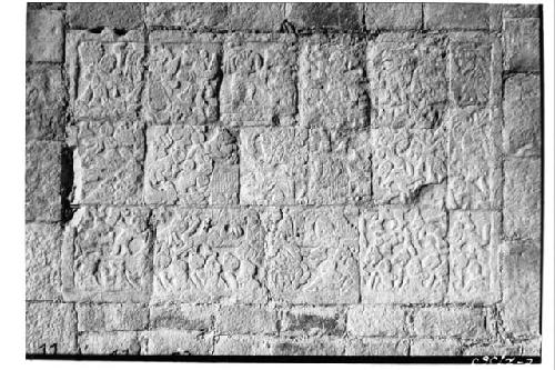 Wall panel at Temple of Wall Panels