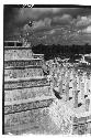 Temple of Warriors showing windows for ventilation of buried temple