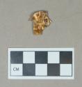 Ceramic, lead oxide glazed earthenware body sherd