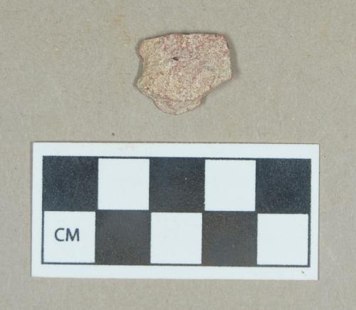 Ceramic/architectural, roof tile fragment