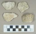 Ceramic/architectural, mortar fragments