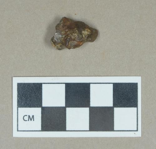 Metal, slag fragment